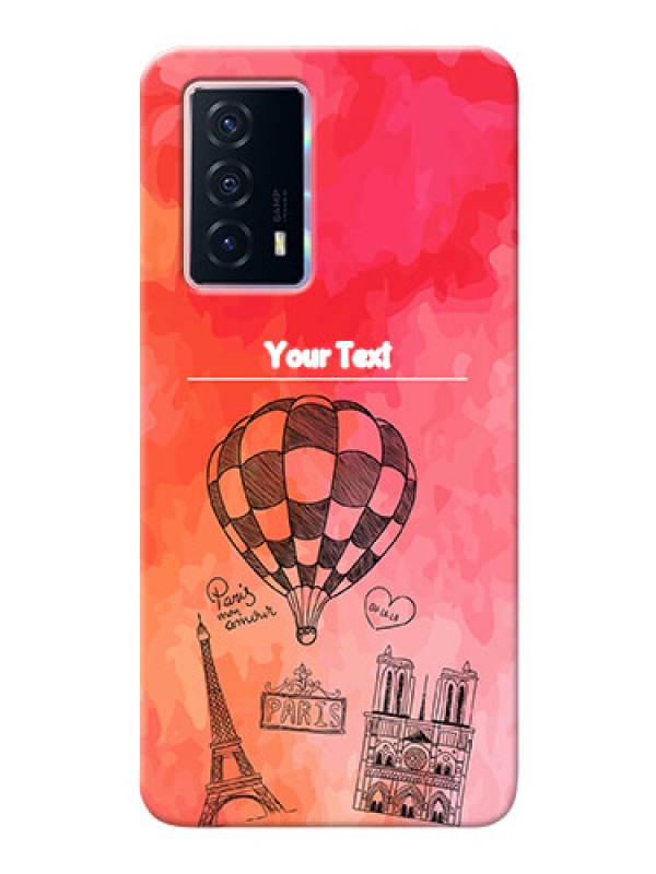Custom iQOO Z5 5G Personalized Mobile Covers: Paris Theme Design