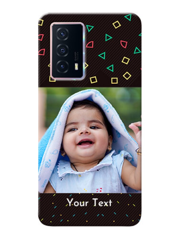 Custom iQOO Z5 5G custom mobile cases with confetti birthday design