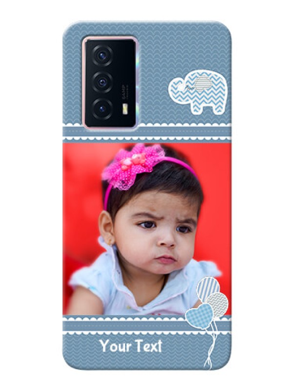 Custom iQOO Z5 5G Custom Phone Covers with Kids Pattern Design