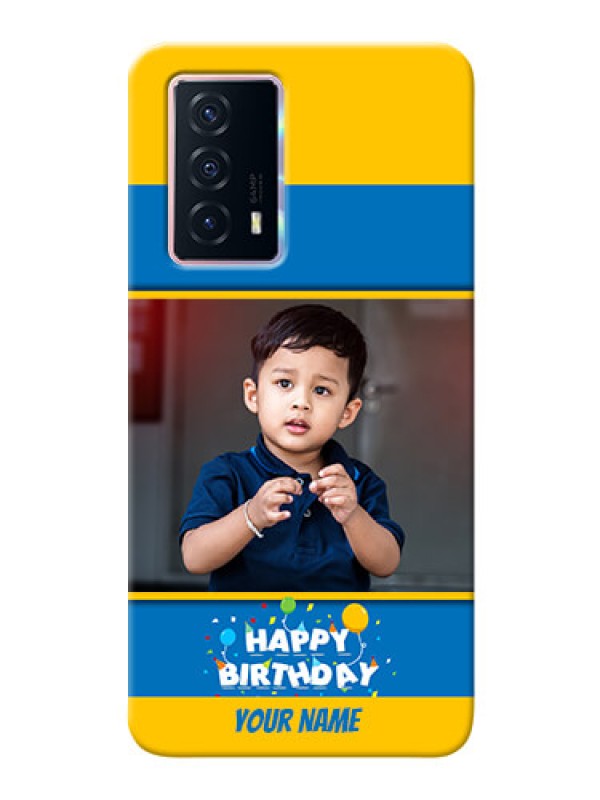 Custom iQOO Z5 5G Mobile Back Covers Online: Birthday Wishes Design