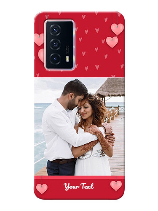 Custom iQOO Z5 5G Mobile Back Covers: Valentines Day Design