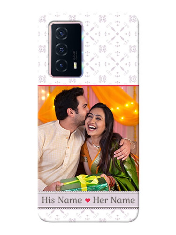 Custom iQOO Z5 5G Phone Cases with Photo and Ethnic Design
