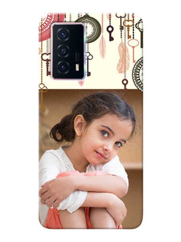 Custom iQOO Z5 5G Phone Back Covers: Boho Style Design