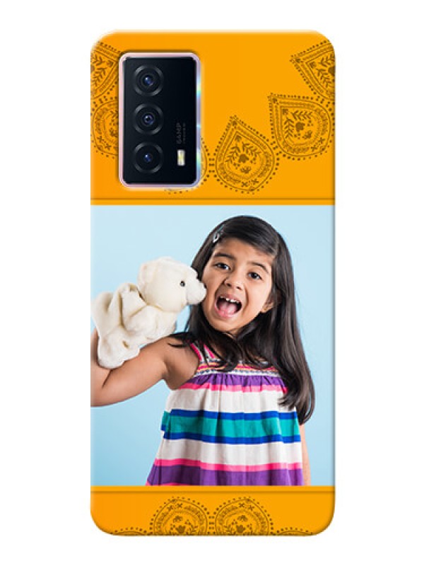 Custom iQOO Z5 5G custom mobile back covers: Photo Wedding Design 