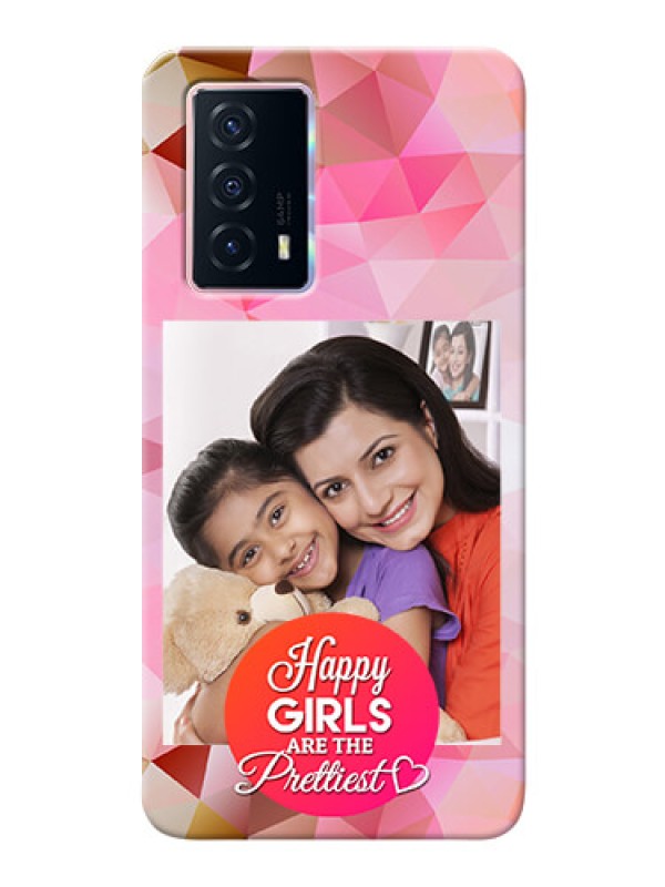 Custom iQOO Z5 5G Personalized Phone Covers: Abstract Triangle Design