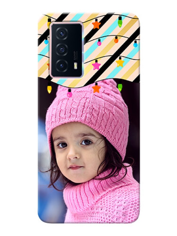 Custom iQOO Z5 5G Personalized Mobile Covers: Lights Hanging Design
