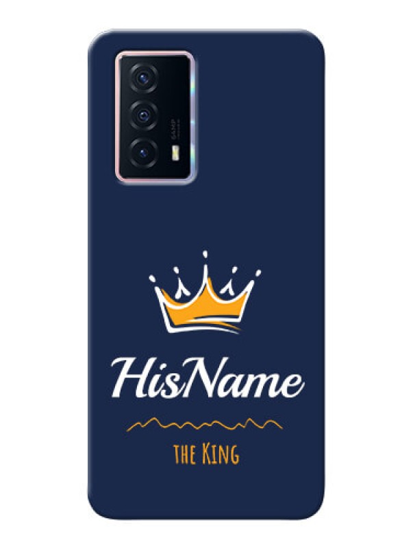Custom iQOO Z5 5G King Phone Case with Name