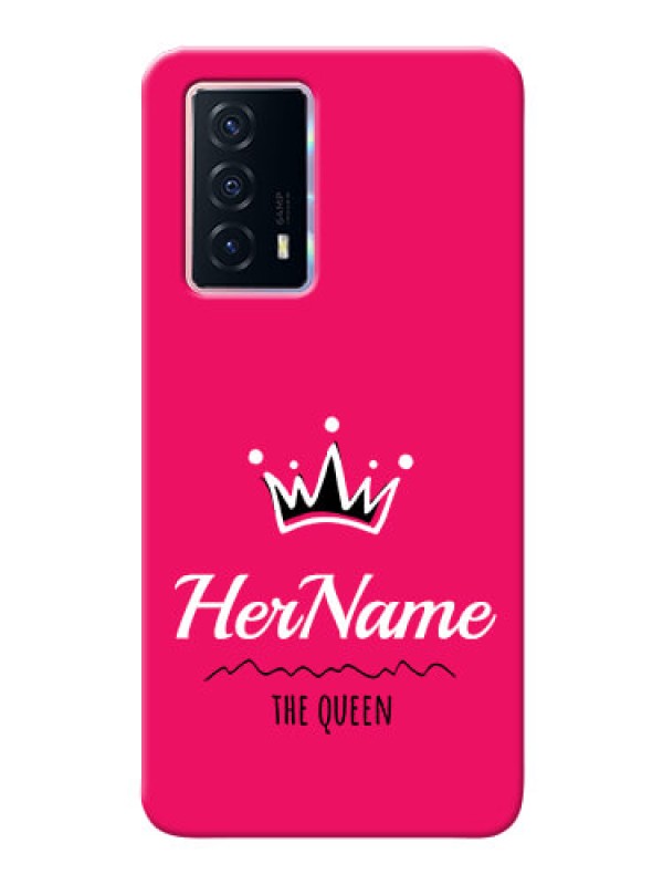 Custom iQOO Z5 5G Queen Phone Case with Name