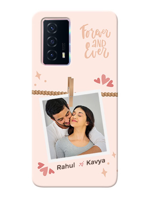 Custom iQOO Z5 5G Phone Back Covers: Forever and ever love Design