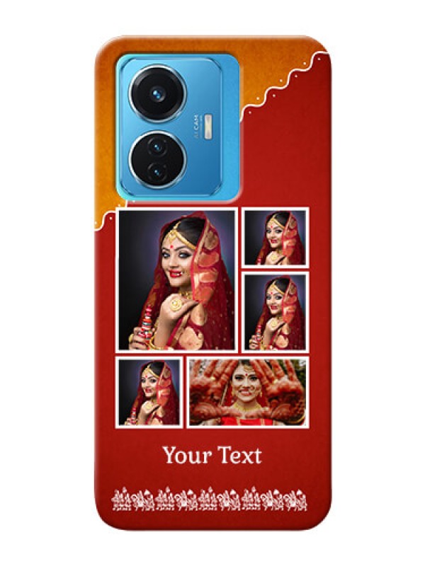 Custom iQOO Z6 5G 44W customized phone cases: Wedding Pic Upload Design