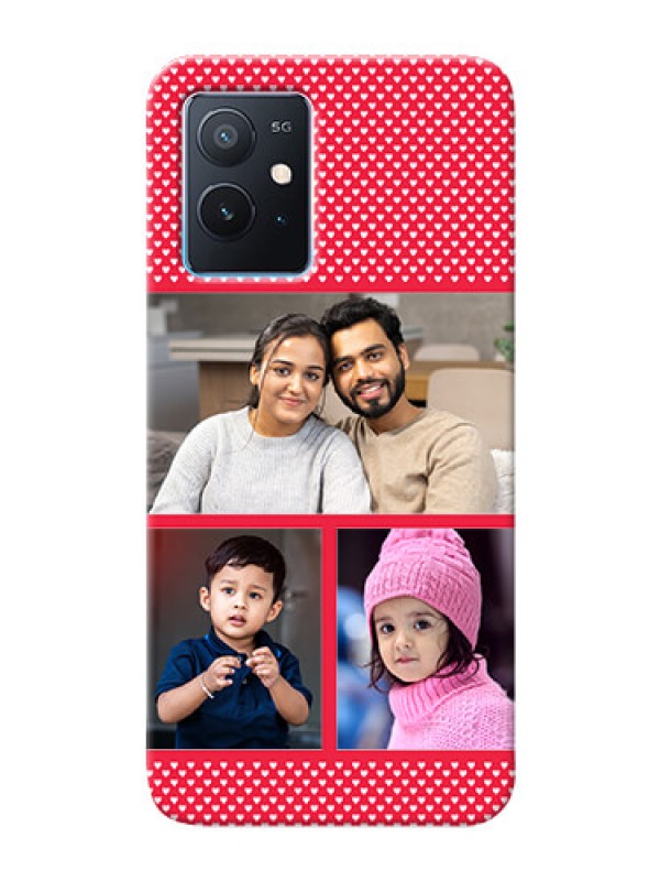 Custom iQOO Z6 5G mobile back covers online: Bulk Pic Upload Design