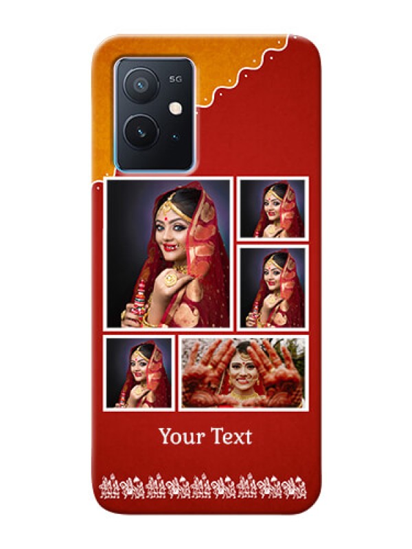 Custom iQOO Z6 5G customized phone cases: Wedding Pic Upload Design
