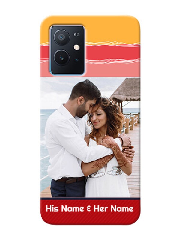 Custom iQOO Z6 5G custom mobile phone covers: Colorful Case Design