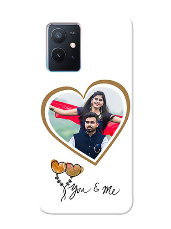 Custom iQOO Z6 5G customized phone cases: You & Me Design