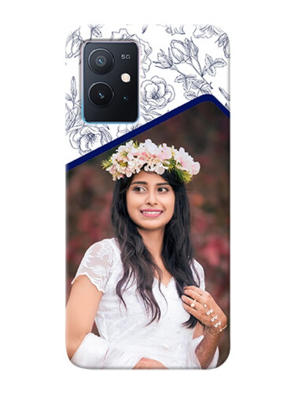 Custom iQOO Z6 5G Phone Cases: Premium Floral Design