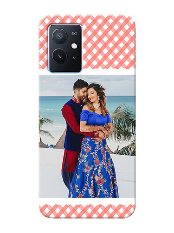 Custom iQOO Z6 5G custom mobile cases: Pink Pattern Design