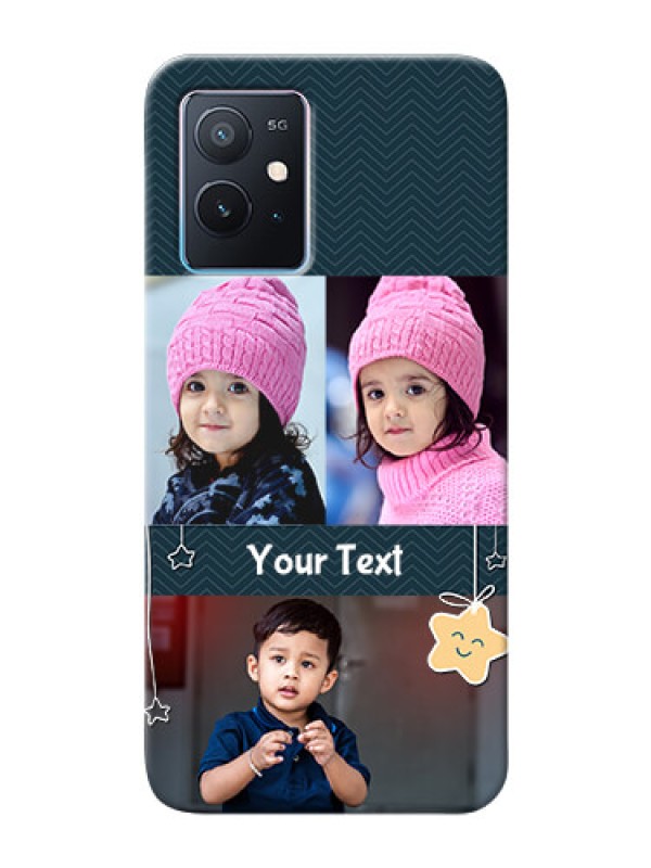 Custom iQOO Z6 5G Mobile Back Covers Online: Hanging Stars Design