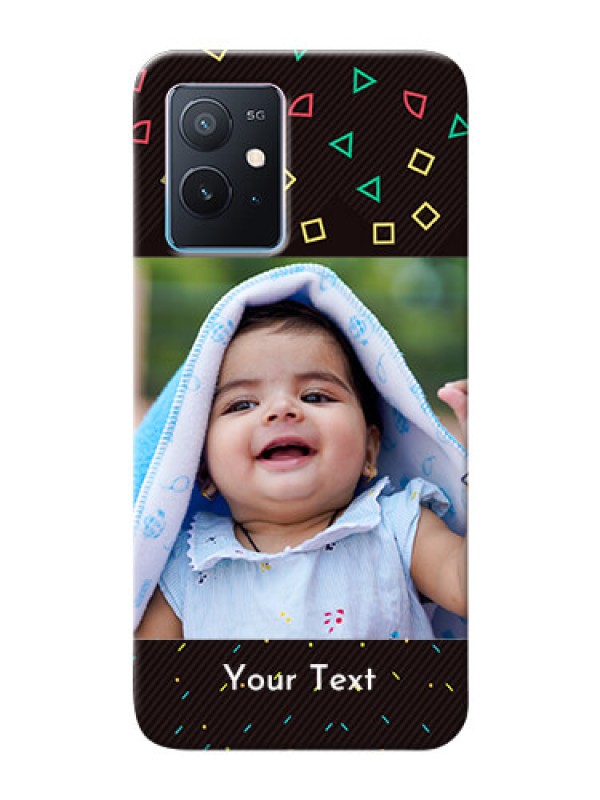 Custom iQOO Z6 5G custom mobile cases with confetti birthday design