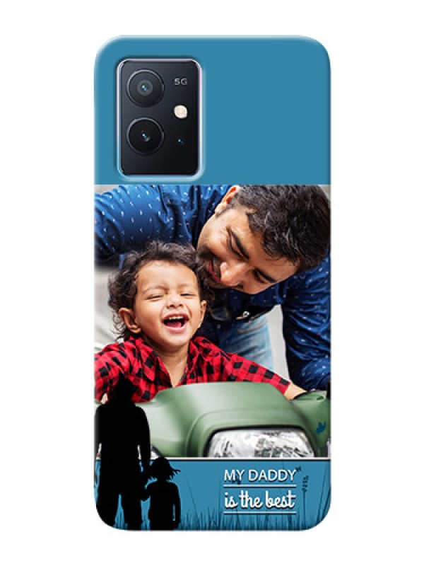 Custom iQOO Z6 5G Personalized Mobile Covers: best dad design 