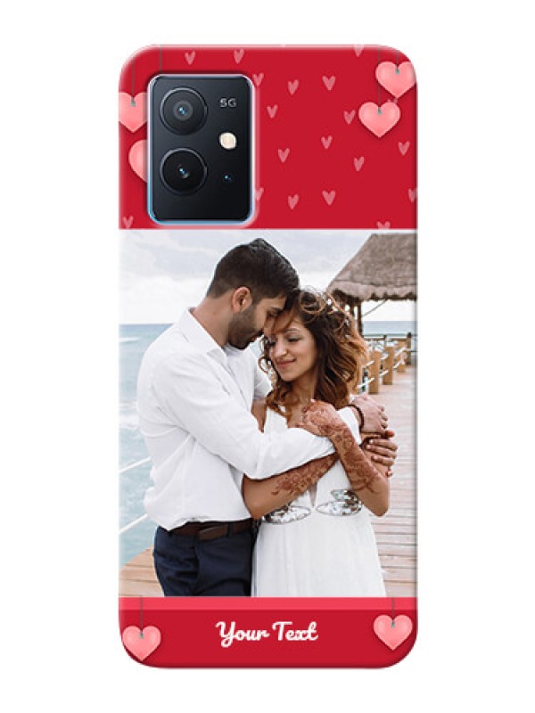 Custom iQOO Z6 5G Mobile Back Covers: Valentines Day Design