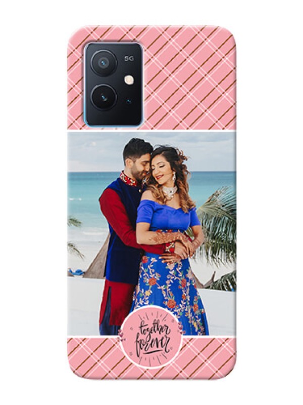 Custom iQOO Z6 5G Mobile Covers Online: Together Forever Design