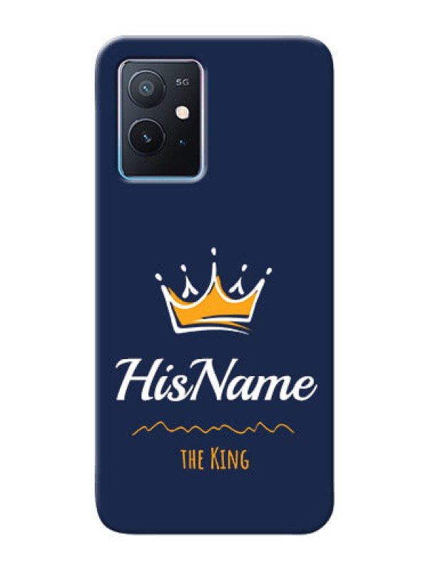 Custom iQOO Z6 5G King Phone Case with Name