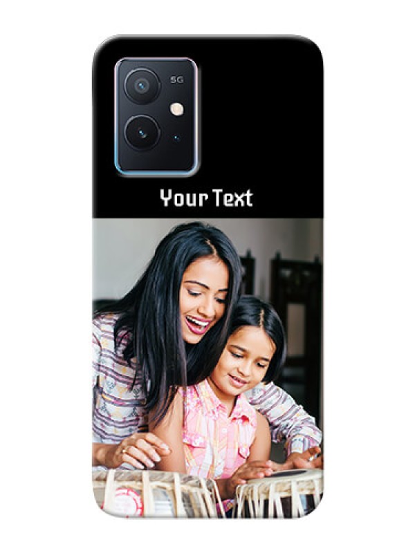 Custom iQOO Z6 5G Photo with Name on Phone Case