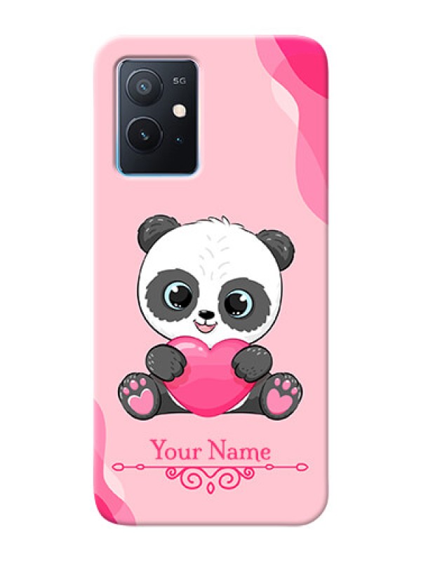 Custom iQOO Z6 5G Mobile Back Covers: Cute Panda Design