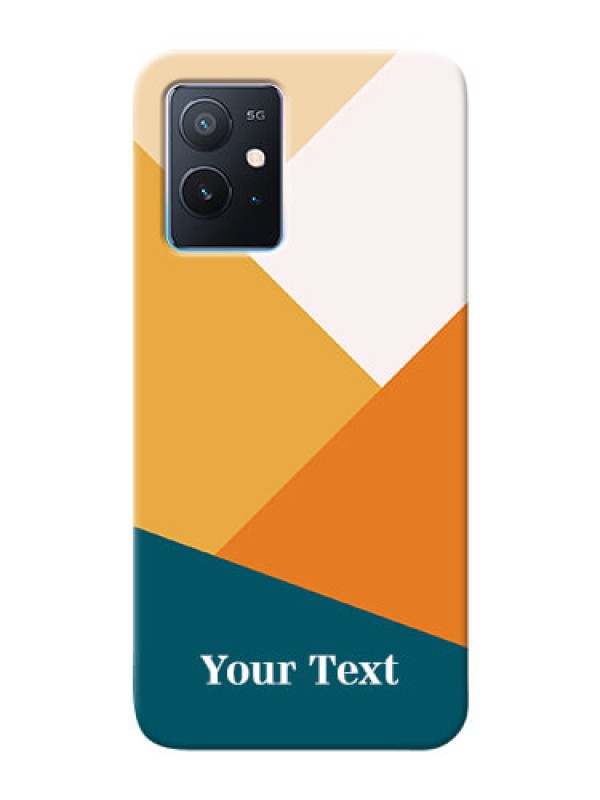 Custom iQOO Z6 5G Custom Phone Cases: Stacked Multi-colour Design