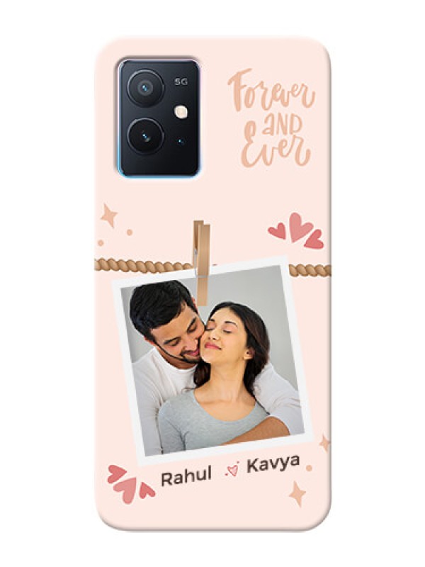 Custom iQOO Z6 5G Phone Back Covers: Forever and ever love Design