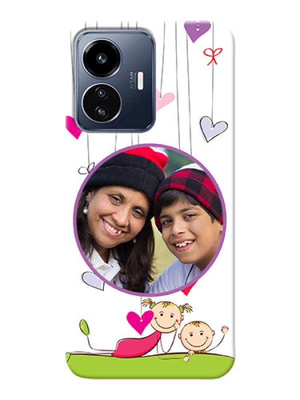 Custom iQOO Z6 Lite 5G Mobile Cases: Cute Kids Phone Case Design