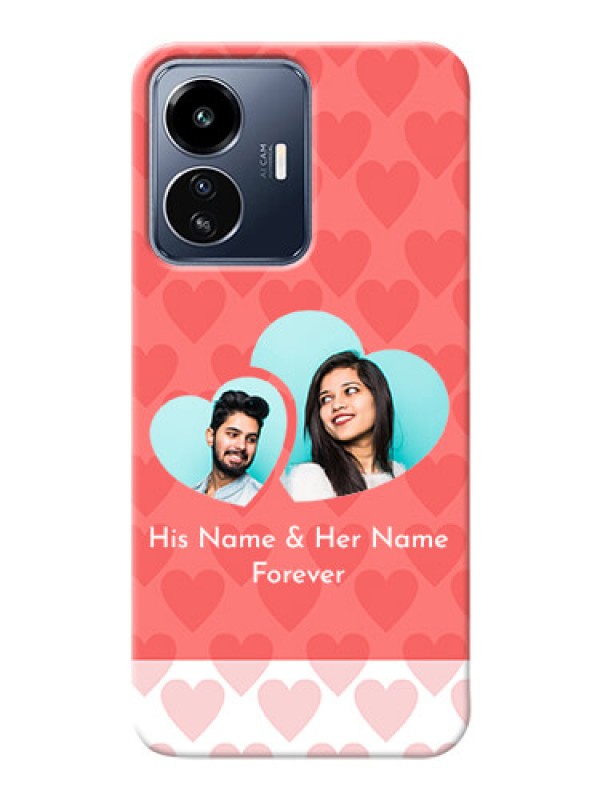 Custom iQOO Z6 Lite 5G personalized phone covers: Couple Pic Upload Design