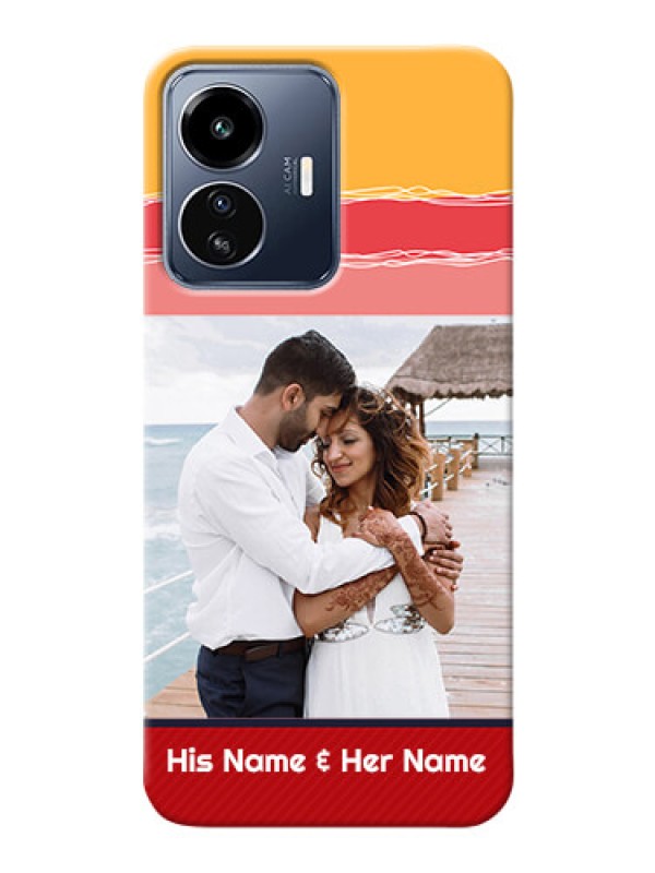 Custom iQOO Z6 Lite 5G custom mobile phone covers: Colorful Case Design