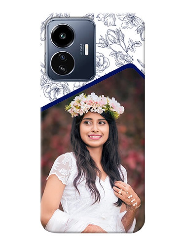 Custom iQOO Z6 Lite 5G Phone Cases: Premium Floral Design