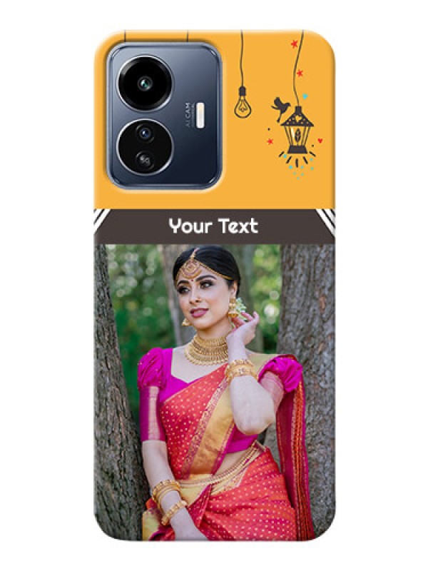 Custom iQOO Z6 Lite 5G custom back covers with Family Picture and Icons 