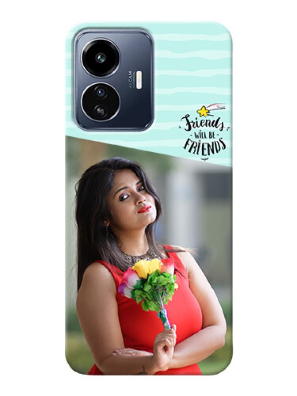 Custom iQOO Z6 Lite 5G Mobile Back Covers: Friends Picture Icon Design