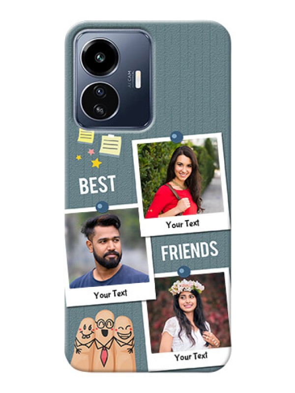 Custom iQOO Z6 Lite 5G Mobile Cases: Sticky Frames and Friendship Design