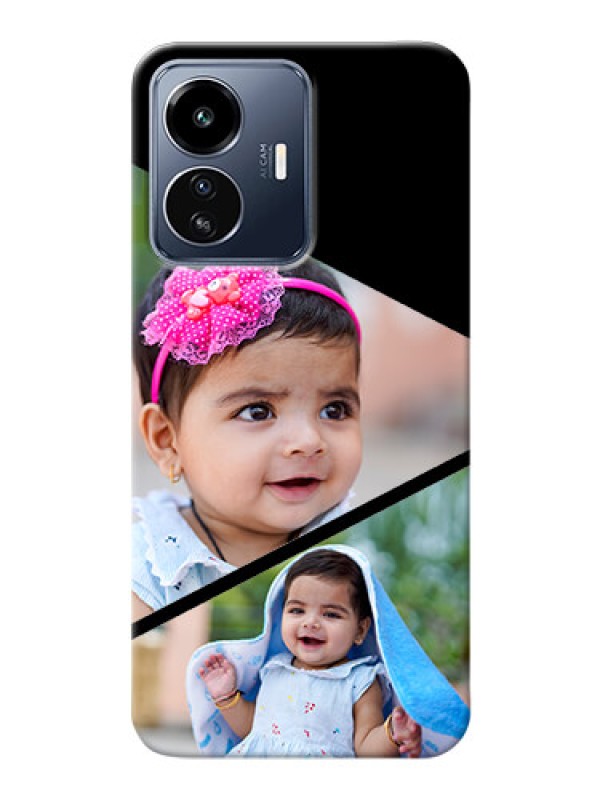 Custom iQOO Z6 Lite 5G mobile back covers online: Semi Cut Design