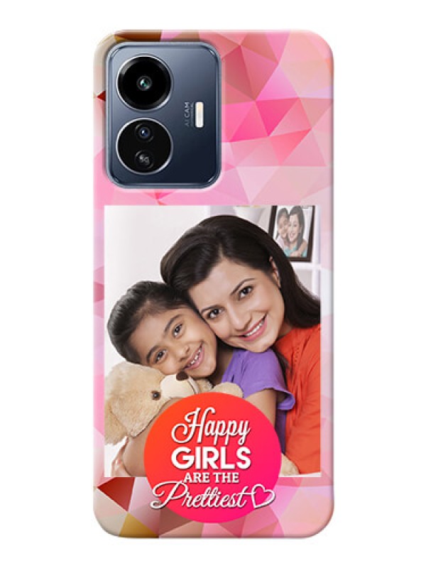 Custom iQOO Z6 Lite 5G Personalized Phone Covers: Abstract Triangle Design