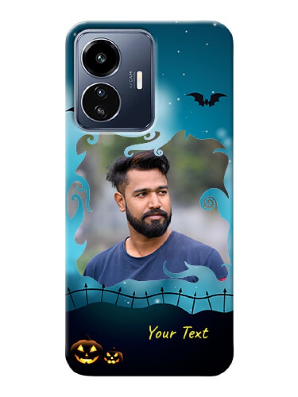 Custom iQOO Z6 Lite 5G Personalised Phone Cases: Halloween frame design