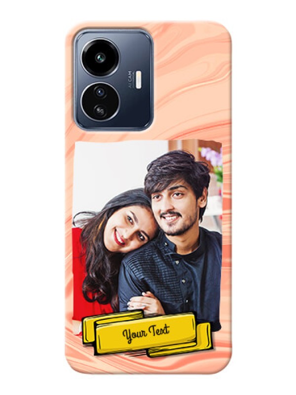 Custom iQOO Z6 Lite 5G Customized Phone Cases: Marble Texture Design