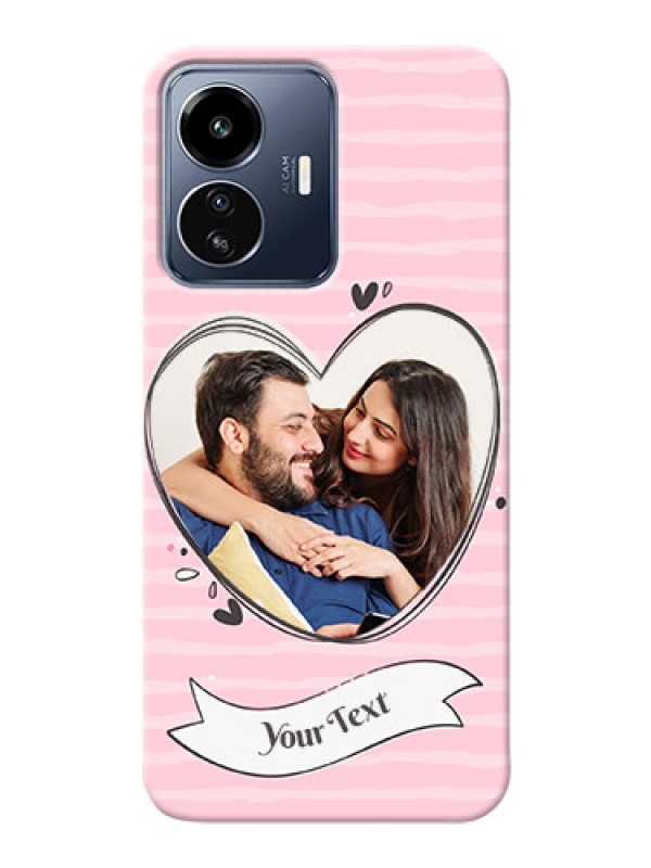 Custom iQOO Z6 Lite 5G custom mobile phone covers: Vintage Heart Design