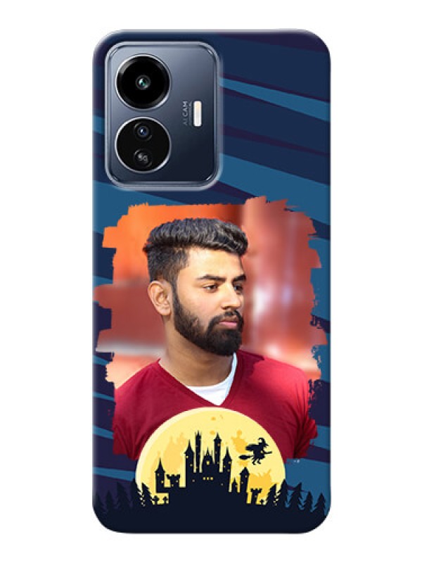 Custom iQOO Z6 Lite 5G Back Covers: Halloween Witch Design 