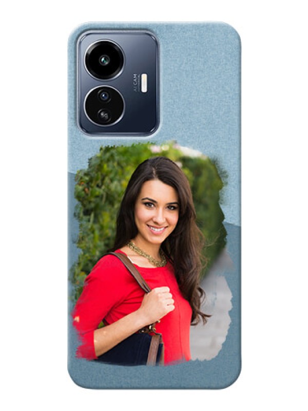 Custom iQOO Z6 Lite 5G custom mobile phone covers: Grunge Line Art Design