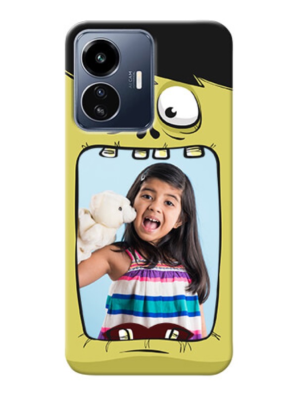 Custom iQOO Z6 Lite 5G Mobile Covers: Cartoon monster back case Design