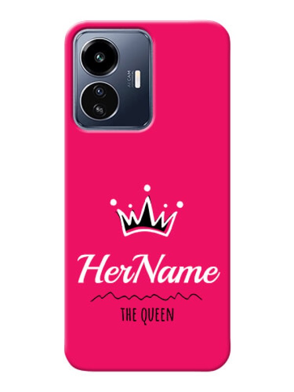 Custom iQOO Z6 Lite 5G Queen Phone Case with Name