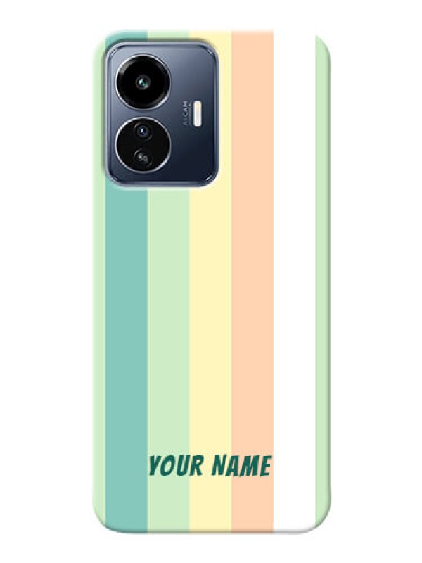 Custom iQOO Z6 Lite 5G Back Covers: Multi-colour Stripes Design