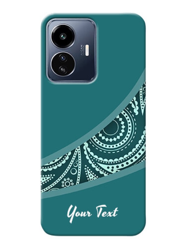 Custom iQOO Z6 Lite 5G Custom Phone Covers: semi visible floral Design