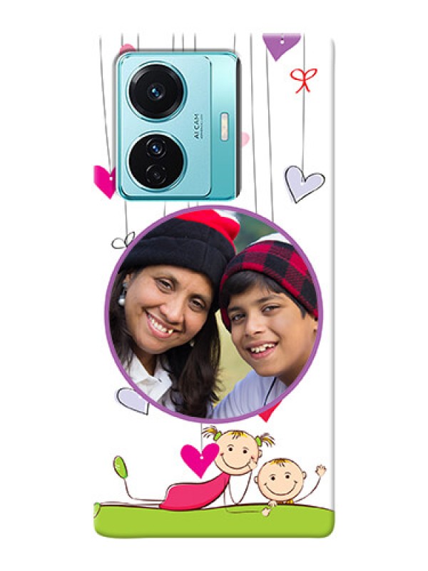 Custom iQOO Z6 Pro 5G Mobile Cases: Cute Kids Phone Case Design