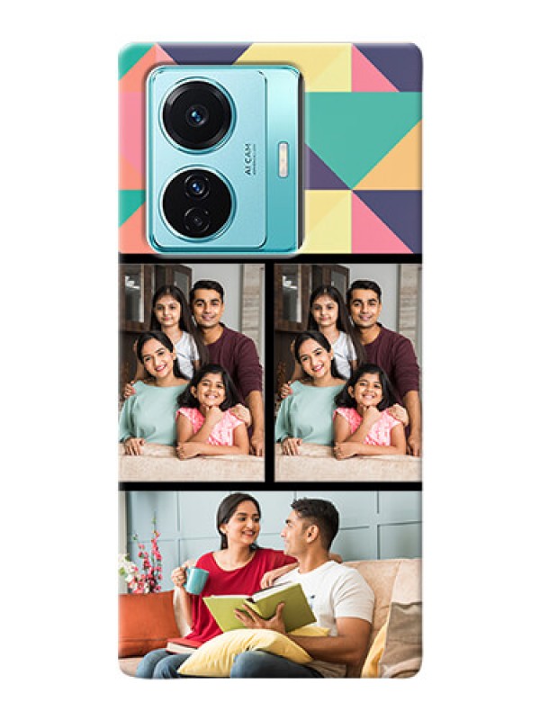 Custom iQOO Z6 Pro 5G personalised phone covers: Bulk Pic Upload Design